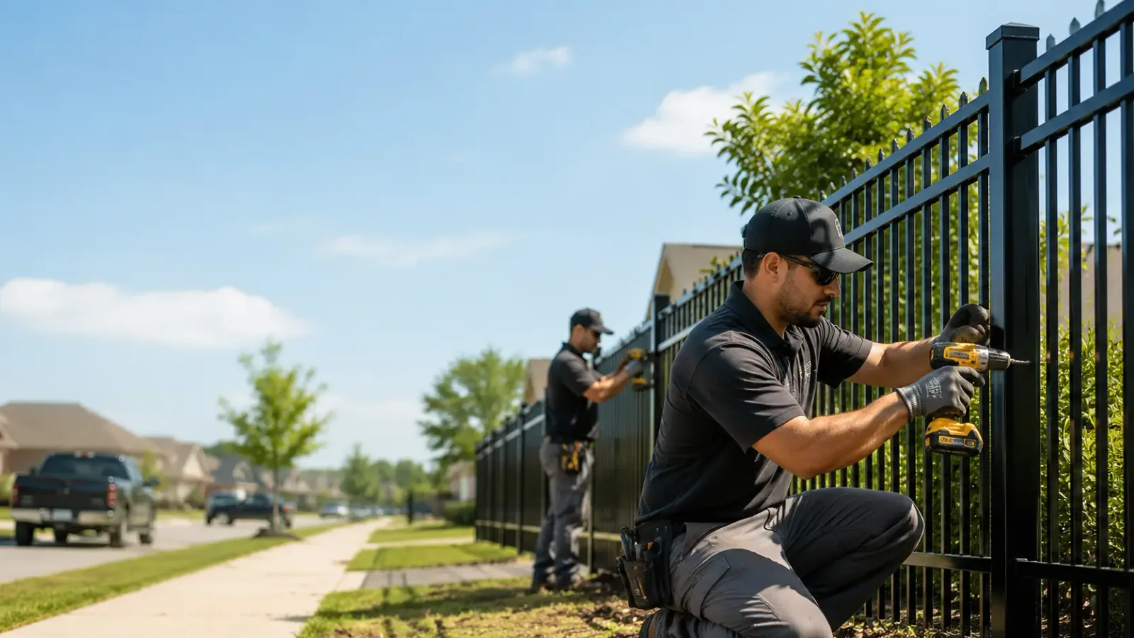 Metal Fence Installation in Rochester, WA